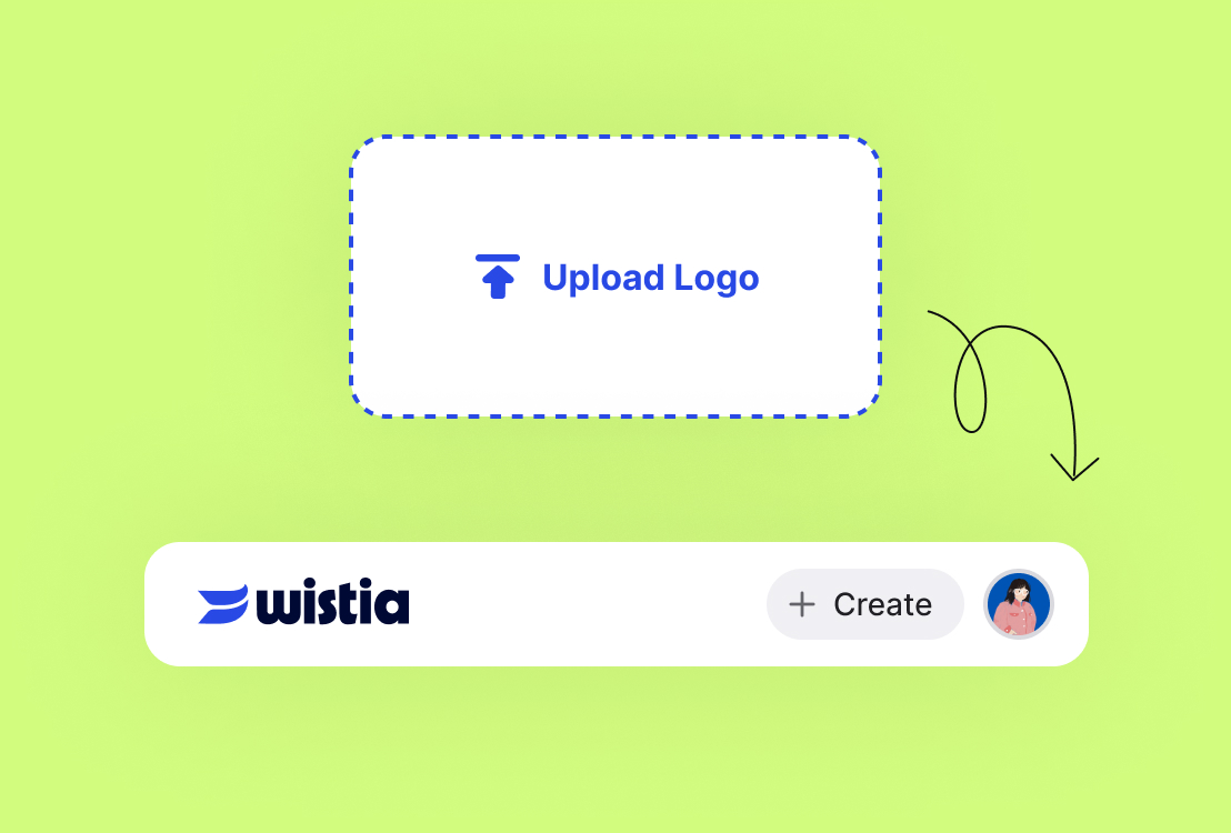Logo upload interface